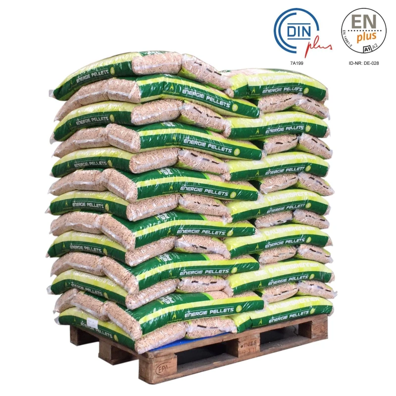 Mecklenburger Energiepellets – Witte Houtpellets – 65 zakken à 15 kg