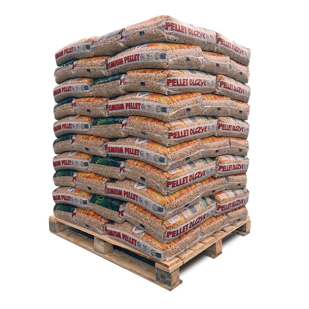 Olczyk Houtpellets EN plus A1 – 1050 kg (70 zakken van 15 kg)