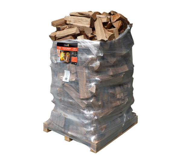 Bal van 40 cm geëtuveerde houtblokken G1-2000 DM3 – Eik/Beuk