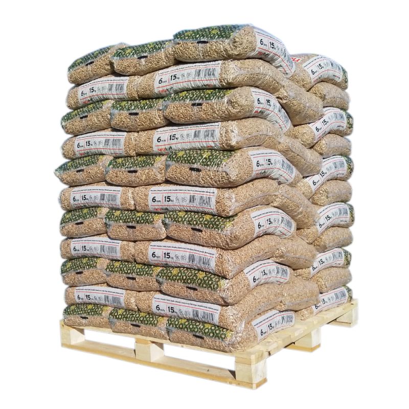 Pellet Naturkraft – Pallet van 66 zakken van 15 kg